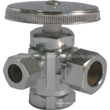 1/2&rsquor; &rsquor; Fip X 3/8&rsquor; &rsquor; Od X 1/4&rsquor; &rsquor; Od Dual Outlet (Three Way) Valve (J38)